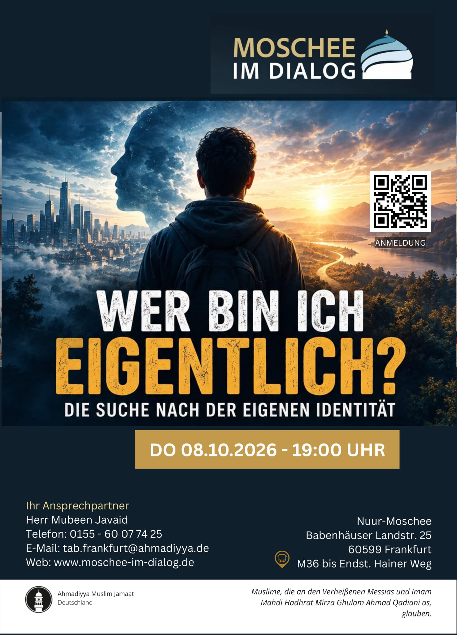 Flyer: Wer bin ich eigentlich?